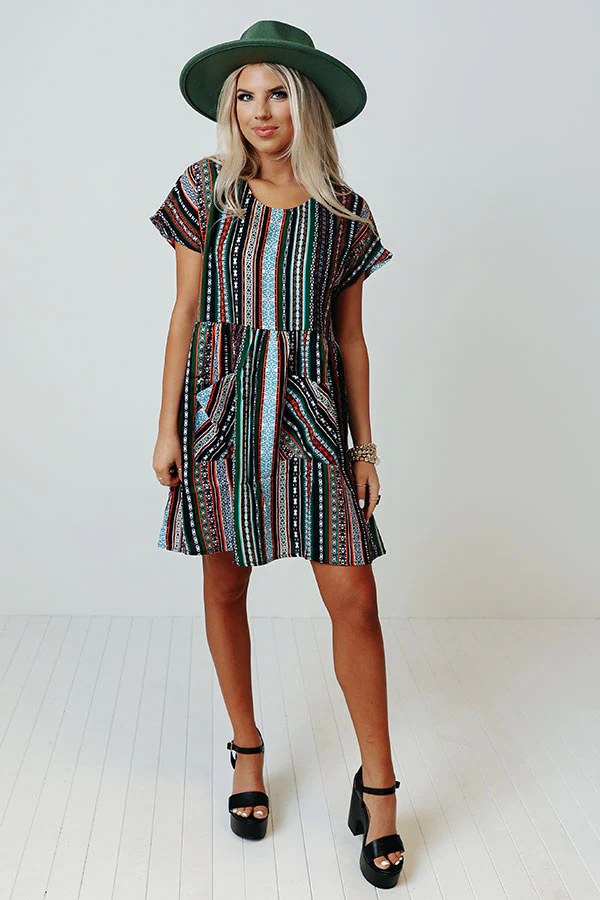 All Smiles In Soho Shift Dress - Image 5