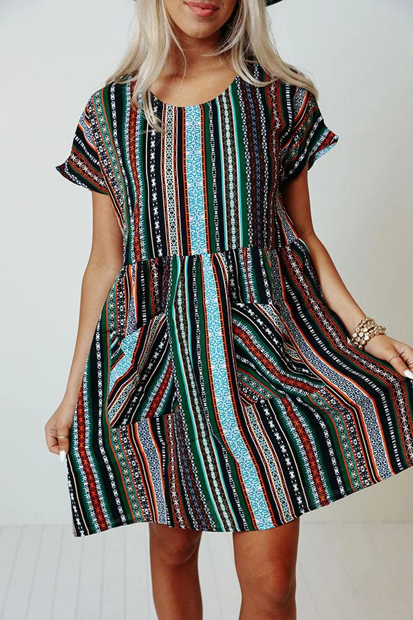 All Smiles In Soho Shift Dress - Image 7
