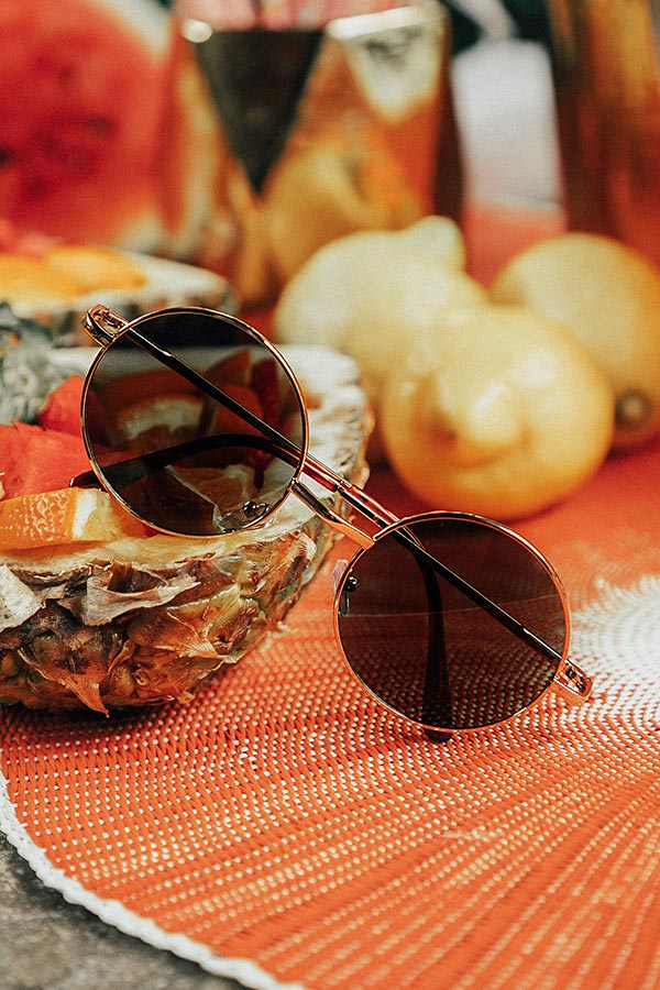 Around We Go Sunnies in Gold - Image 3