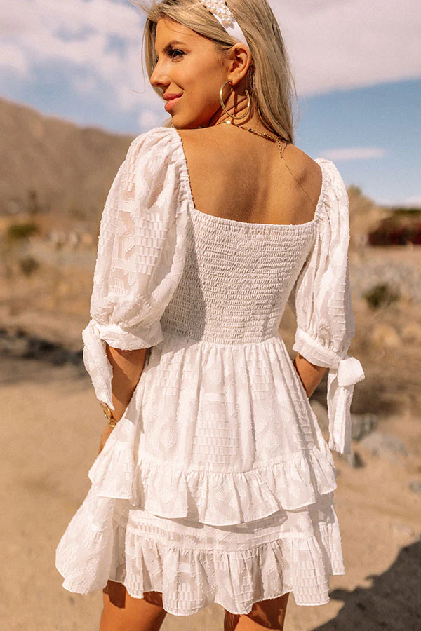 Awaiting Romance Smocked Dress - Image 8