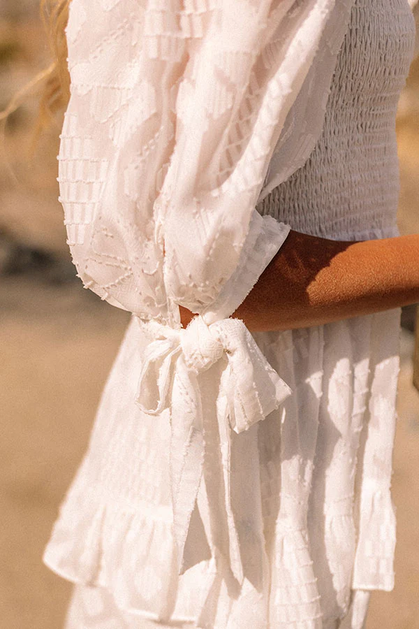 Awaiting Romance Smocked Dress - Image 9