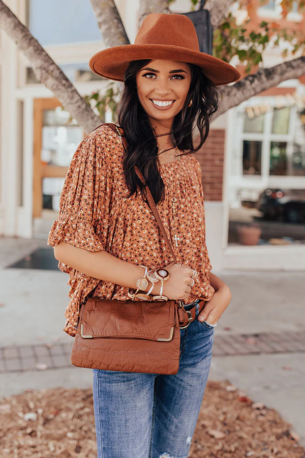 Back To Basics Crossbody In Brown - Image 2