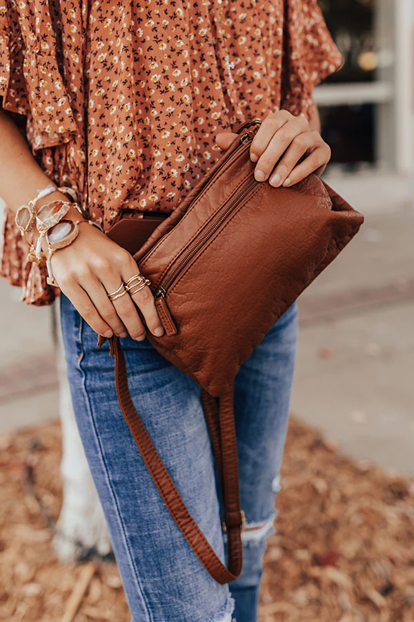 Back To Basics Crossbody In Brown - Image 4