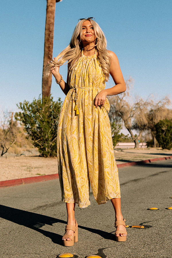 Bahamas Boardwalk Paisley Jumpsuit - Image 5