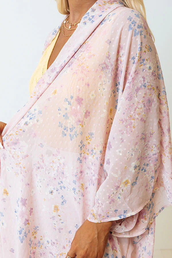 Bay Breeze Beauty Floral Overlay In Blush - Image 3