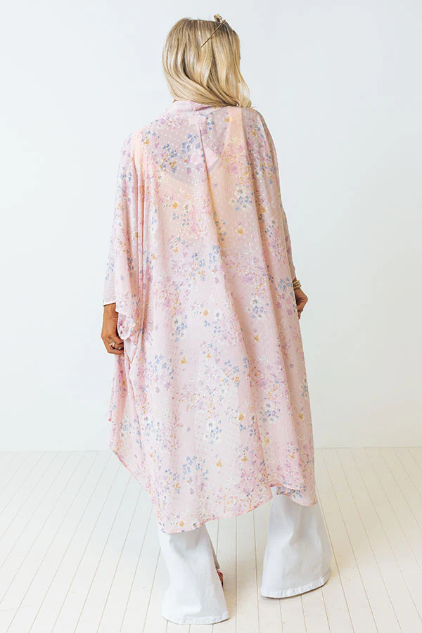 Bay Breeze Beauty Floral Overlay In Blush - Image 4