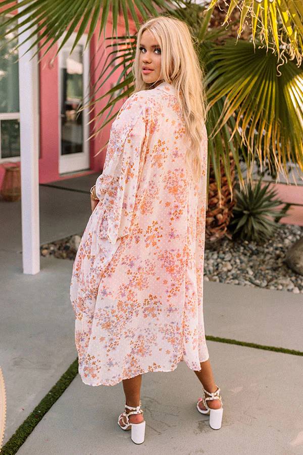 Bay Breeze Beauty Floral Overlay In Ivory - Image 4