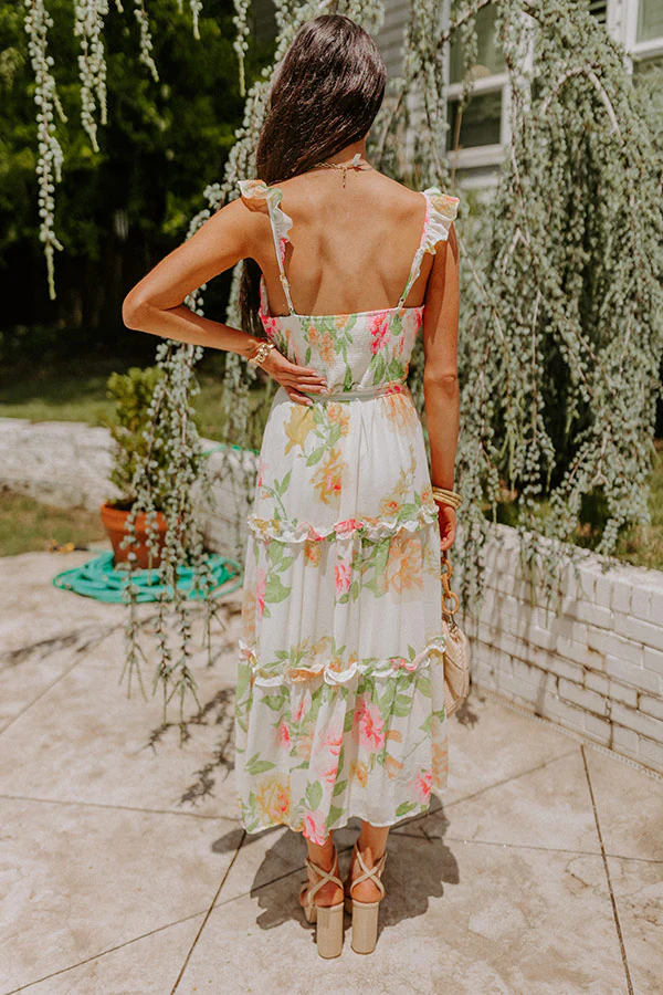 Believe In Love Floral Midi - Image 10