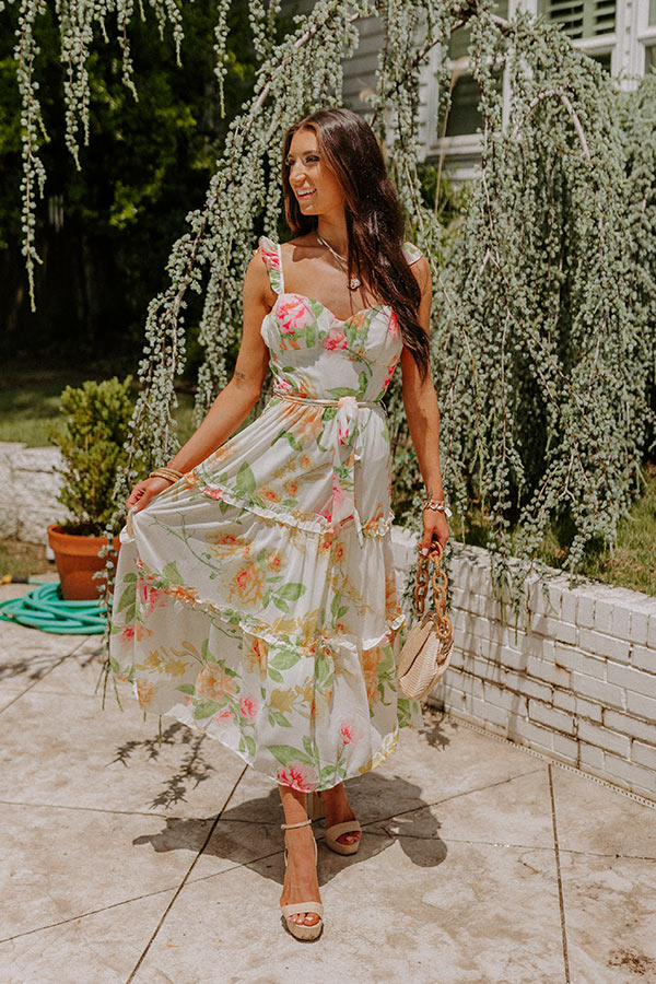 Believe In Love Floral Midi - Image 4
