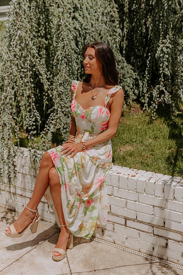 Believe In Love Floral Midi - Image 5