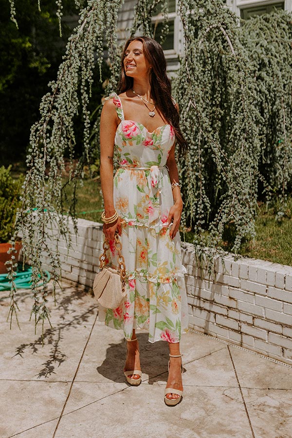 Believe In Love Floral Midi - Image 9