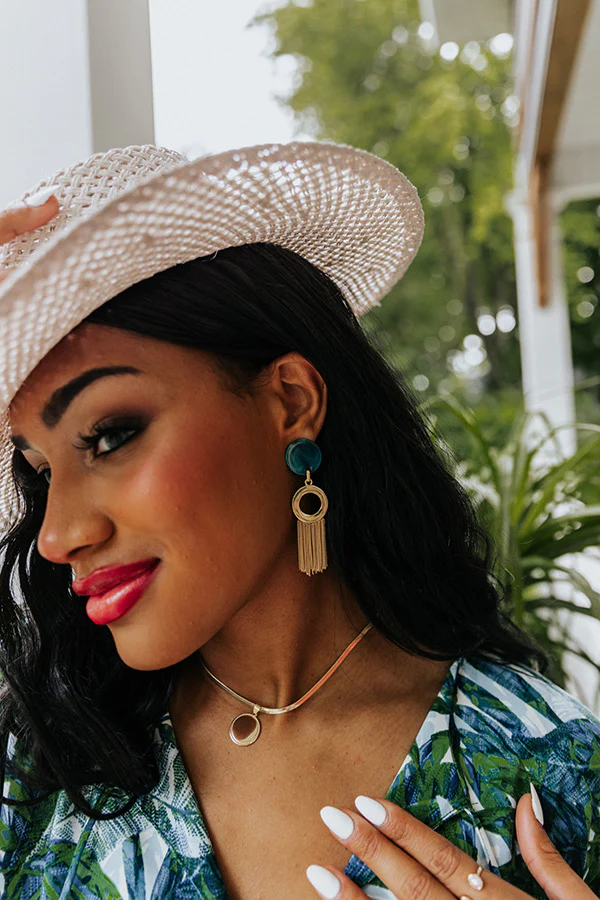 Best Dressed Earrings in Turquoise - Image 3