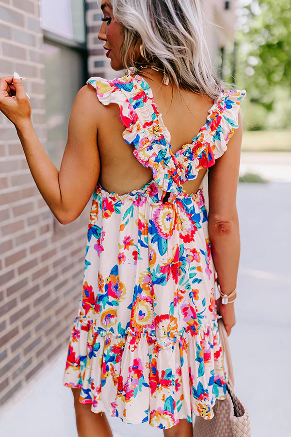 Beyond A Memory Shift Dress In Cream - Image 3