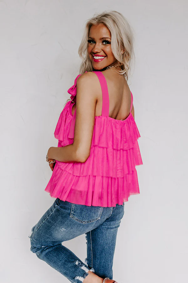 Big Deal Ruffle Top - Image 3