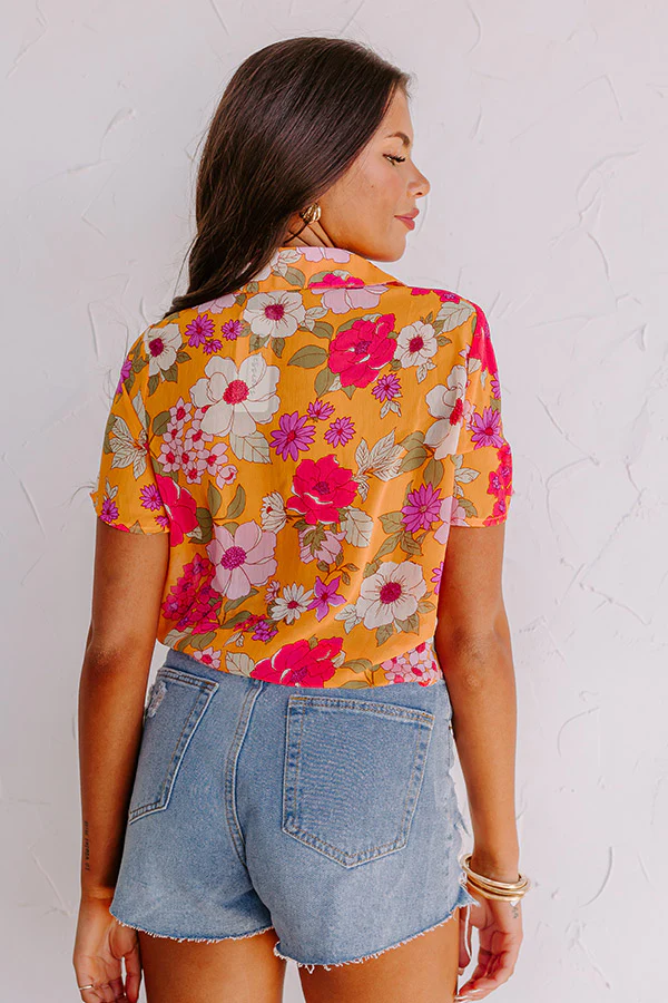 Blissful Beats Floral Top - Image 3