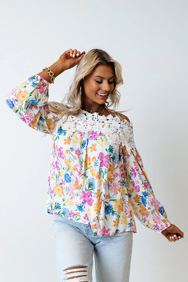 Blissful Garden Shift Top - Image 3