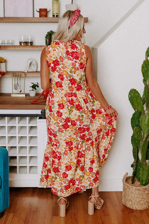 Blooming Beauty Maxi In Rose - Image 4