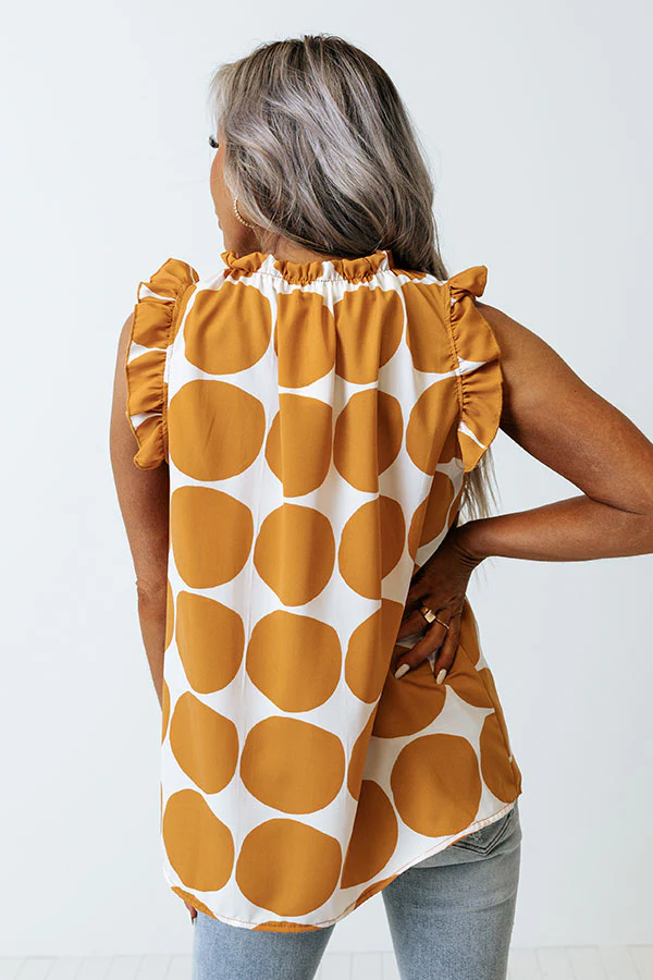 Brunch And Go Shift Top In Camel - Image 3