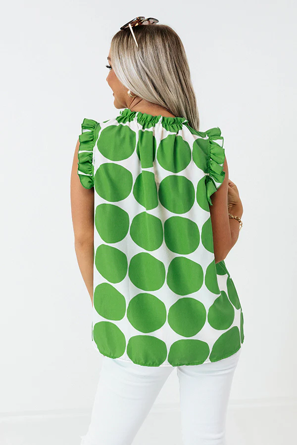 Brunch And Go Shift Top In Kelly Green - Image 7