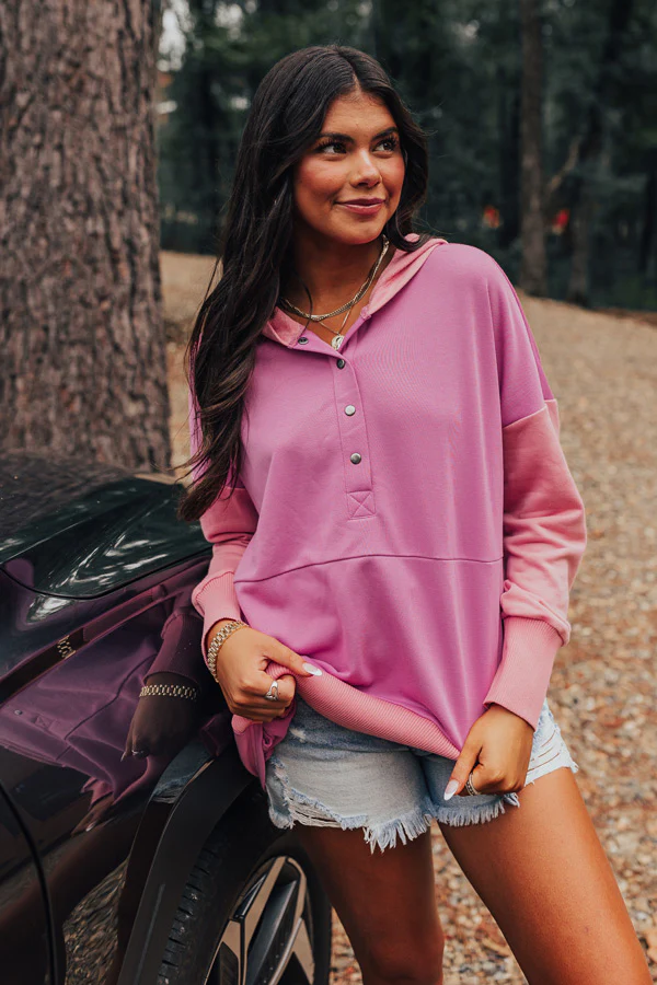Buttercup Kisses Hoodie In Blush - Image 6
