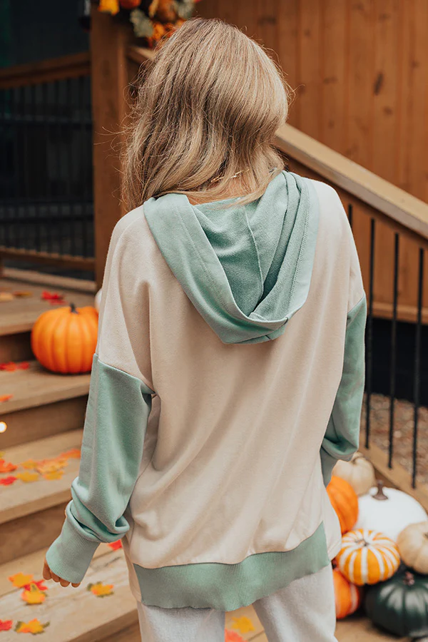 Buttercup Kisses Hoodie In Cream - Image 6