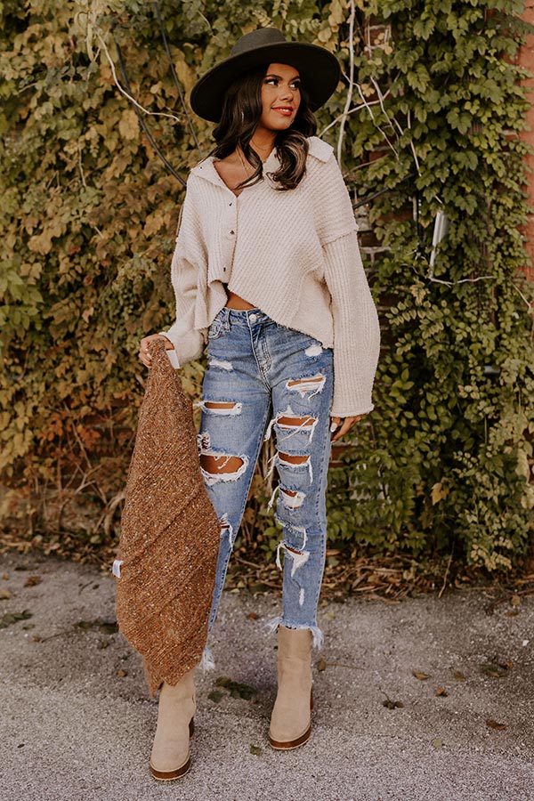 Cafe Cuddles Sweater In Birch - Image 3
