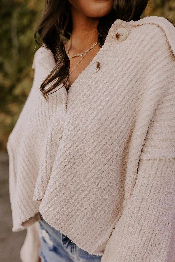 Cafe Cuddles Sweater In Birch - Image 4