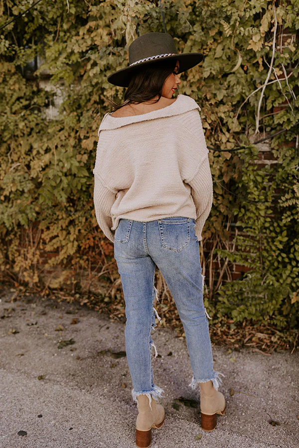 Cafe Cuddles Sweater In Birch - Image 6