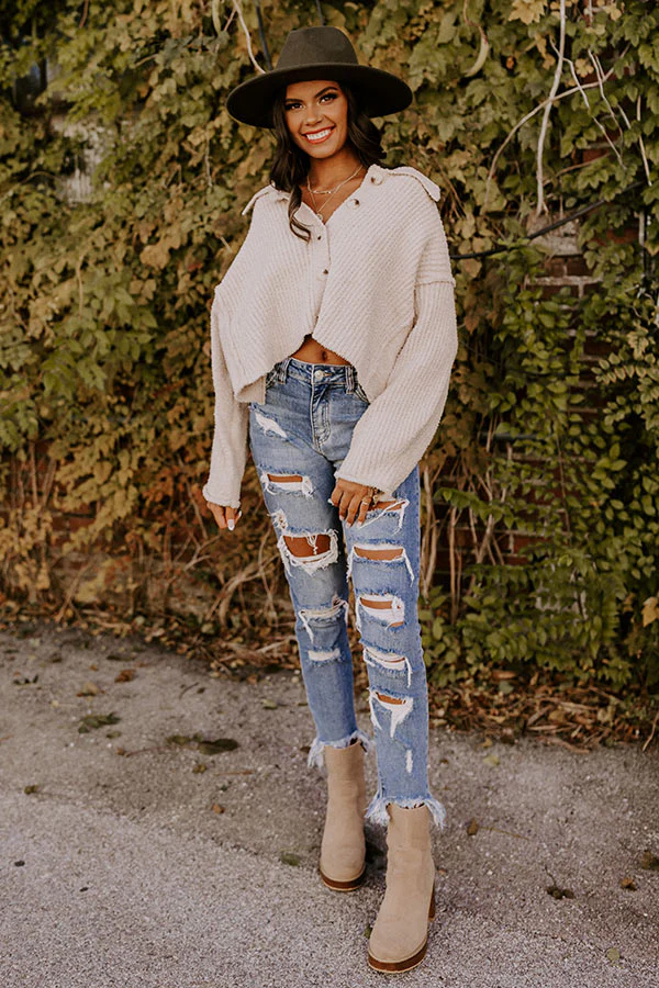 Cafe Cuddles Sweater In Birch - Image 7