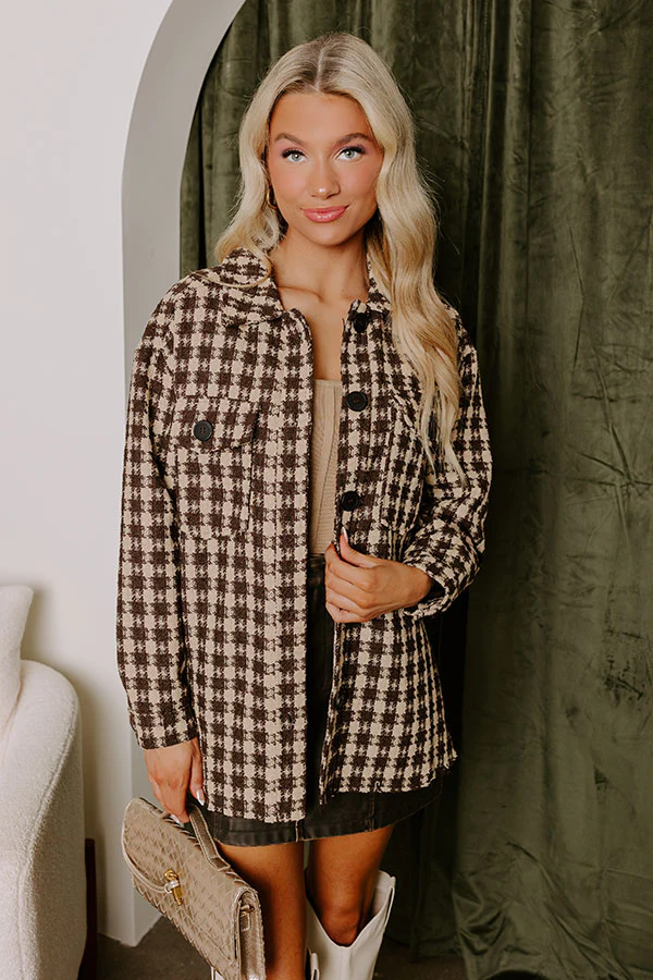 Caffeine Crush Checkered Jacket - Image 2