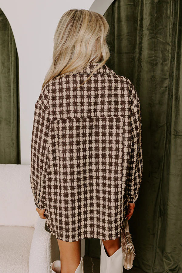 Caffeine Crush Checkered Jacket - Image 3