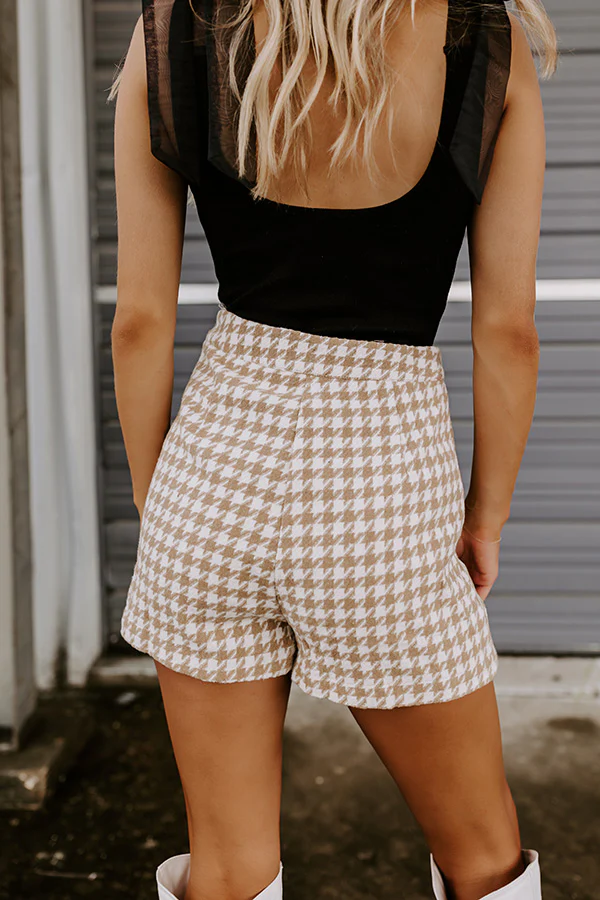 Call Me Chic Houndstooth Skort - Image 9