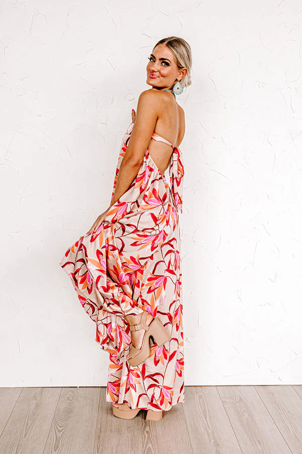 Caribbean Dreaming Satin Jumpsuit - Image 6