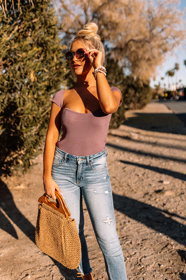 Casual Upgrade Top In Lavender - Image 4