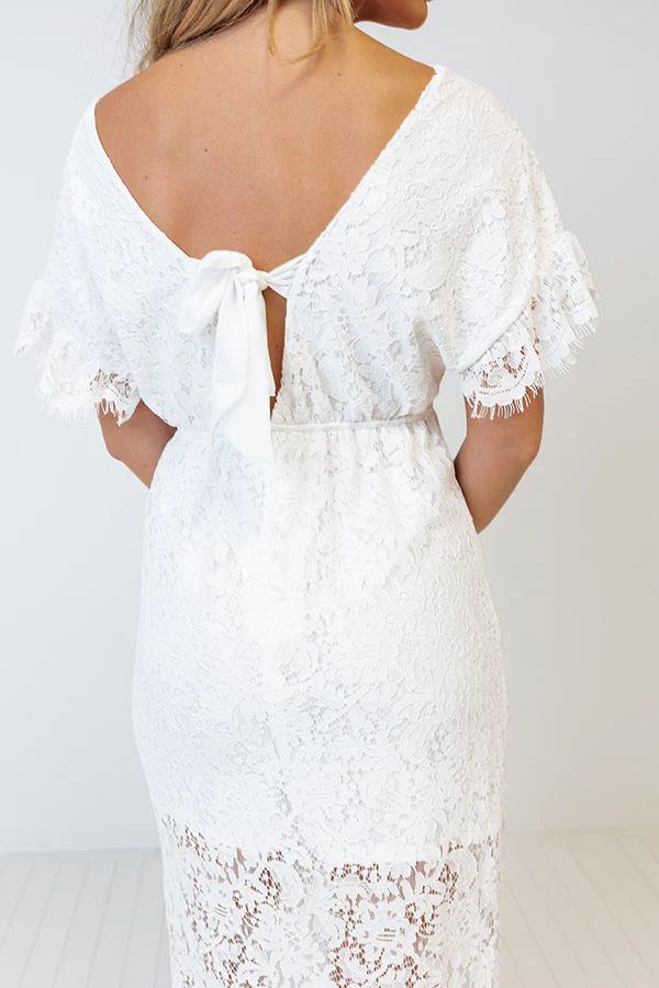 Champagne Getaway Lace Midi - Image 7