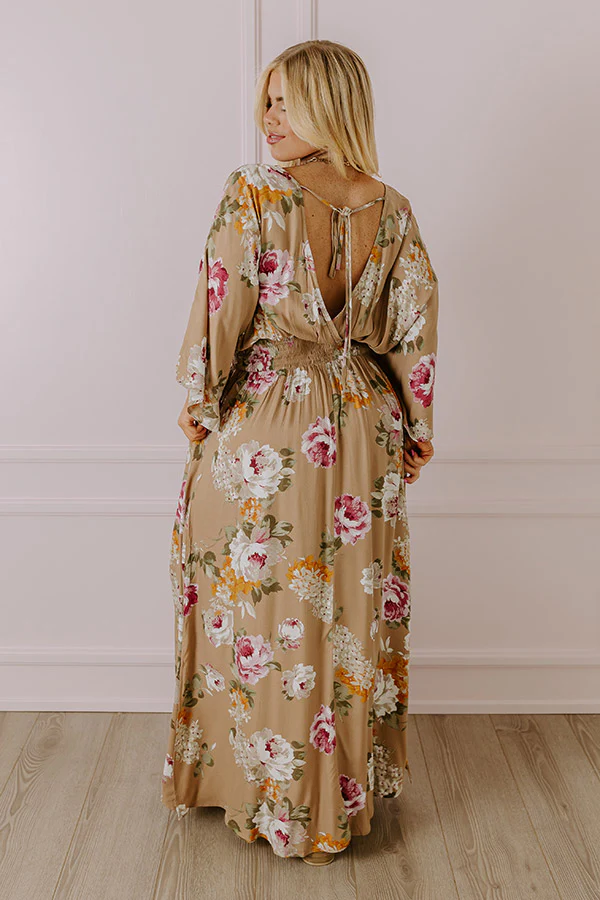 Change It Up Floral Maxi Curves - Image 2