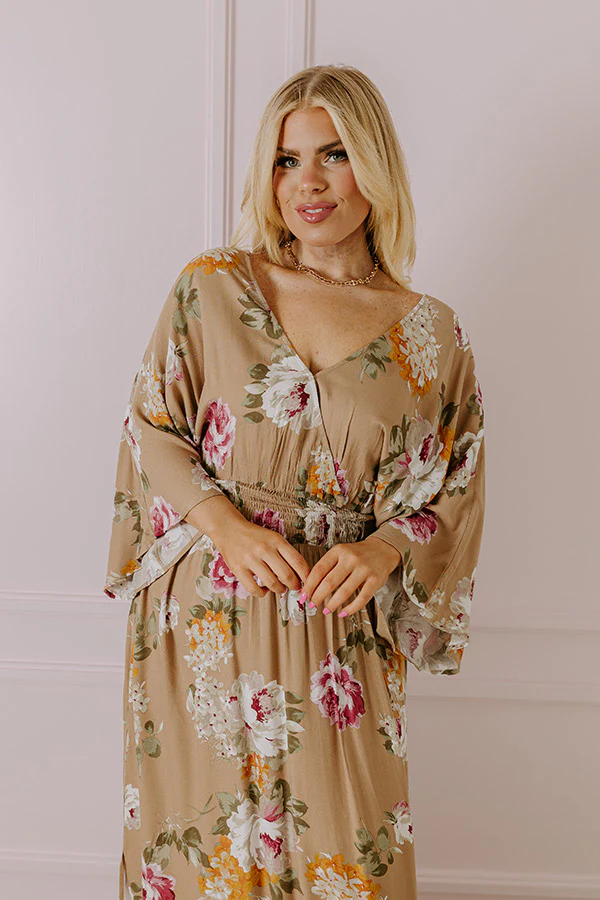 Change It Up Floral Maxi Curves - Image 3