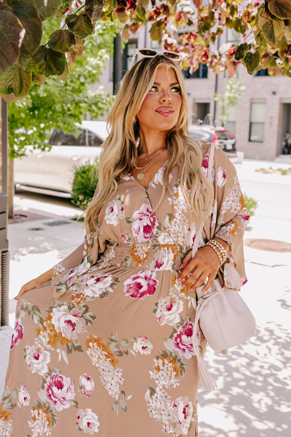 Change It Up Floral Maxi Curves - Image 7
