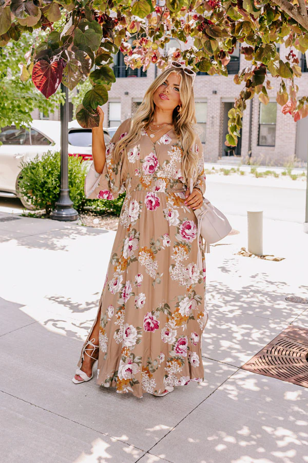 Change It Up Floral Maxi Curves - Image 8