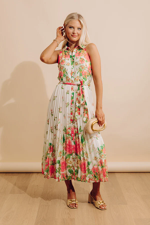 Charm And Charisma Floral Midi - Image 3
