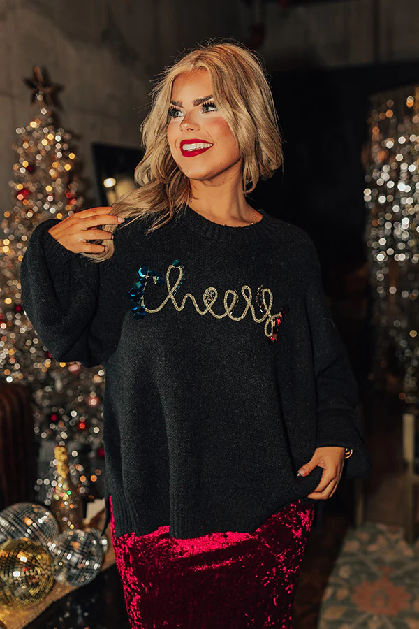 Cheers Beaded Sweater Curves - Image 2