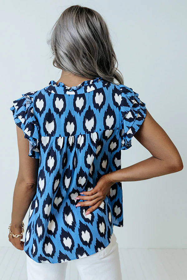 Chic And Charming Embroidered Shift Top - Image 4