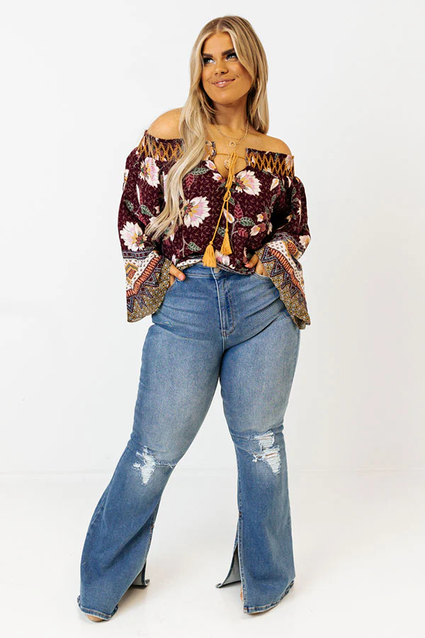 Chic Delights Floral Top Curves - Image 5
