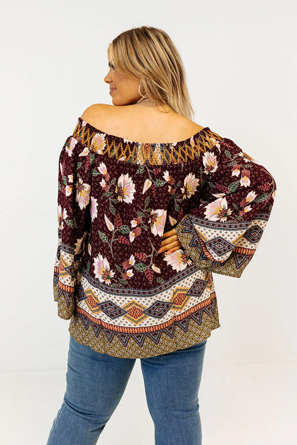 Chic Delights Floral Top Curves - Image 6