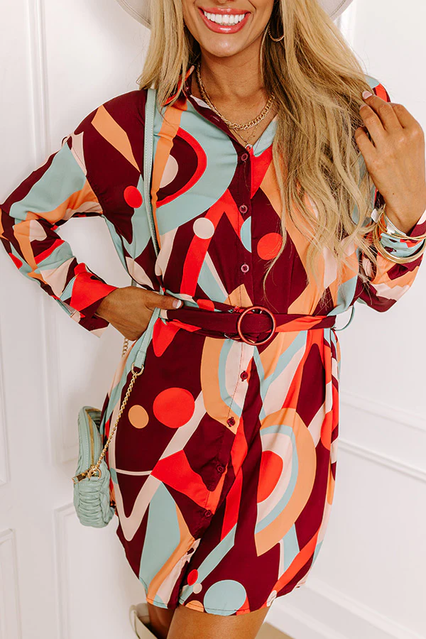 Chic Reveal Color Block Dress - Image 2