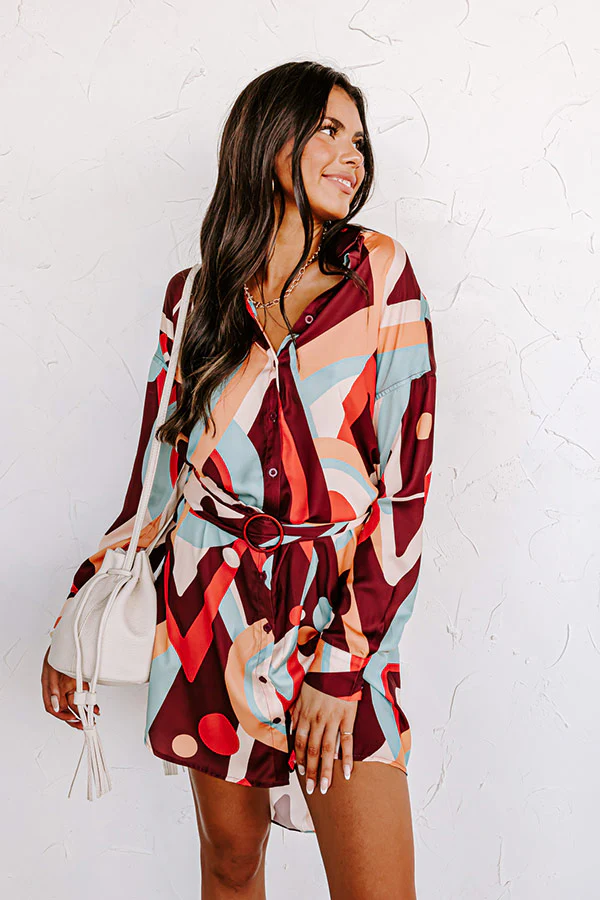 Chic Reveal Color Block Dress - Image 6