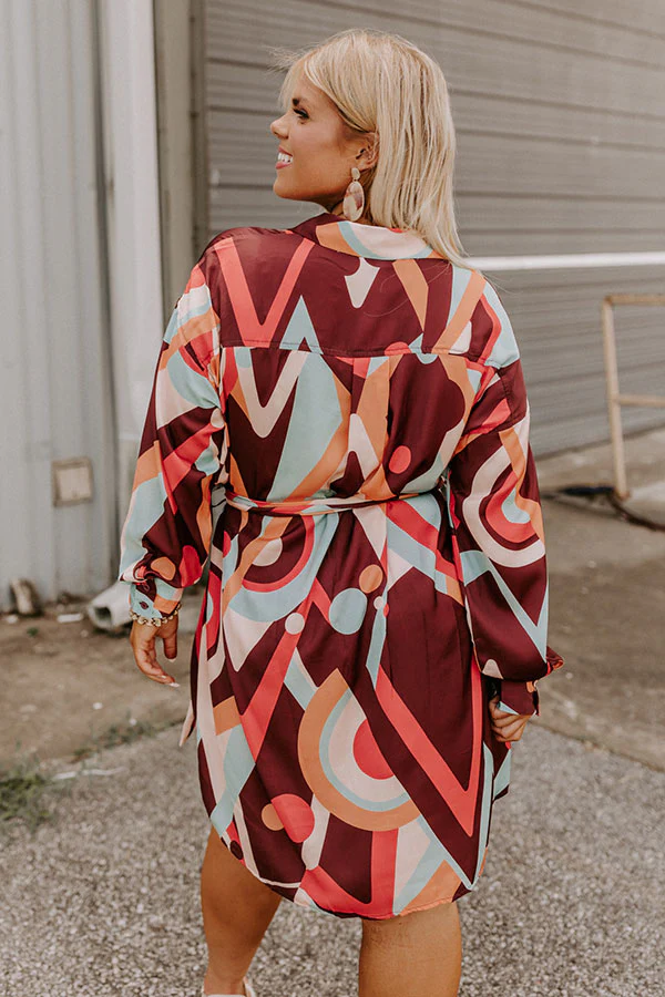 Chic Reveal Color Block Dress Curves - Image 7