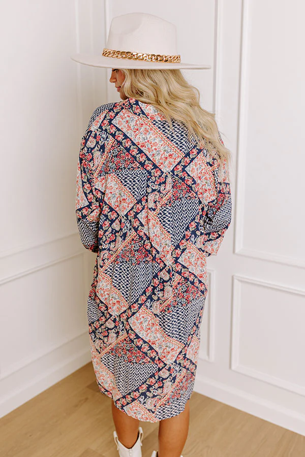 Chime In Floral Mini Dress - Image 4