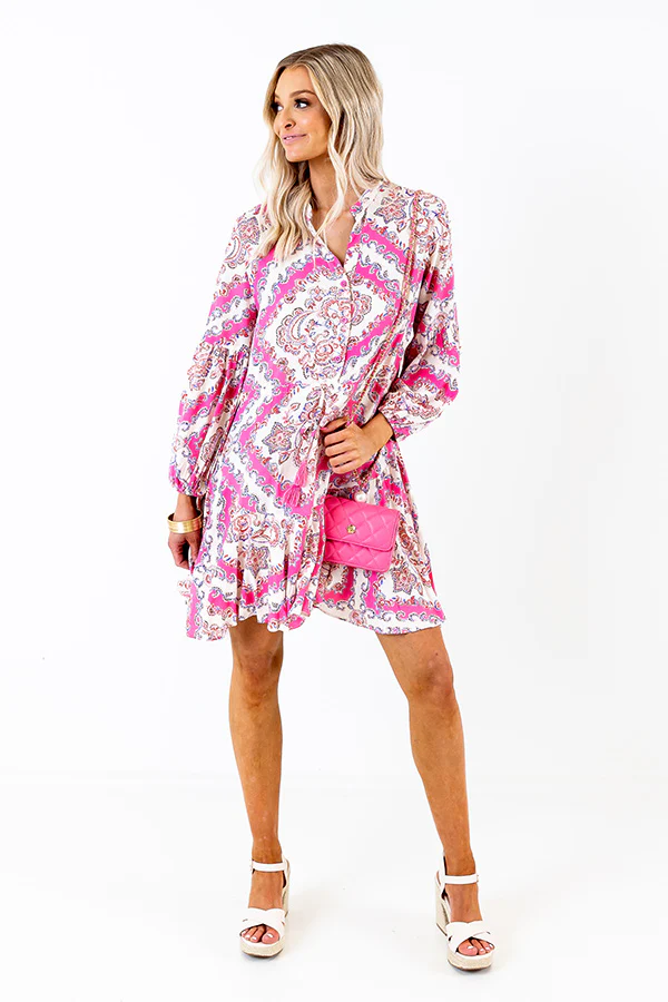 Classic And Keen Paisley Dress - Image 5