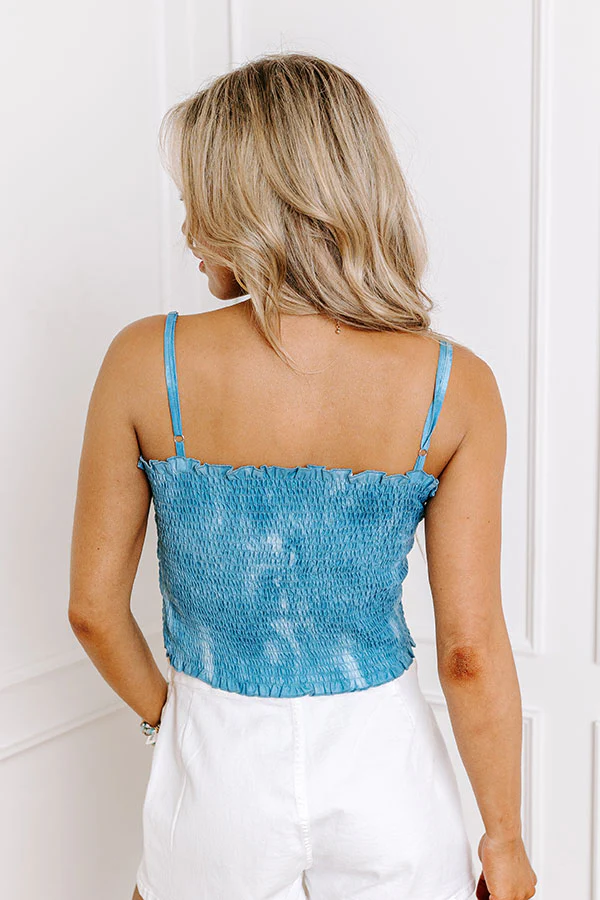 Coastal Effect Smocked Tank - Image 6